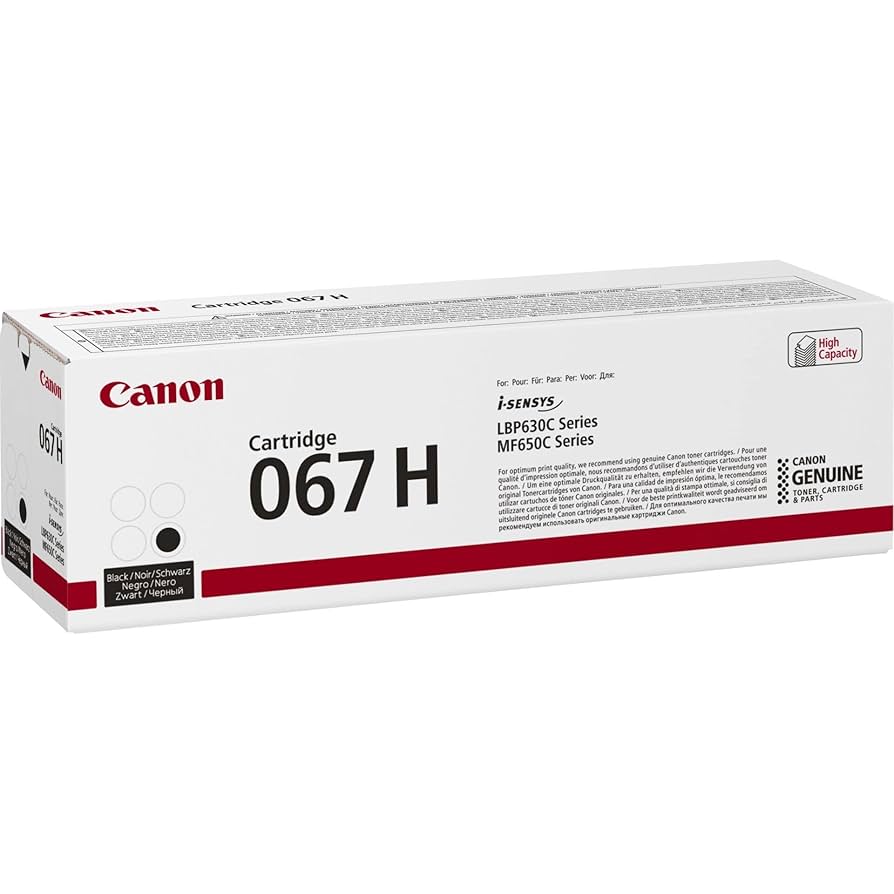 Canon 067 H ブラックカートリッジ Amazon.co.jp: 067H 067 ブラックトナーカートリッジ Canon 067H